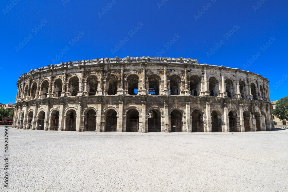 Roman Amphitheater in Nimes, France