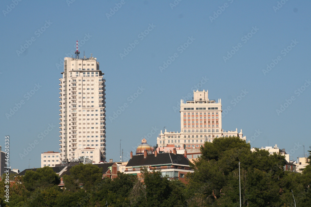 Torre de MAdrid y Edificio España