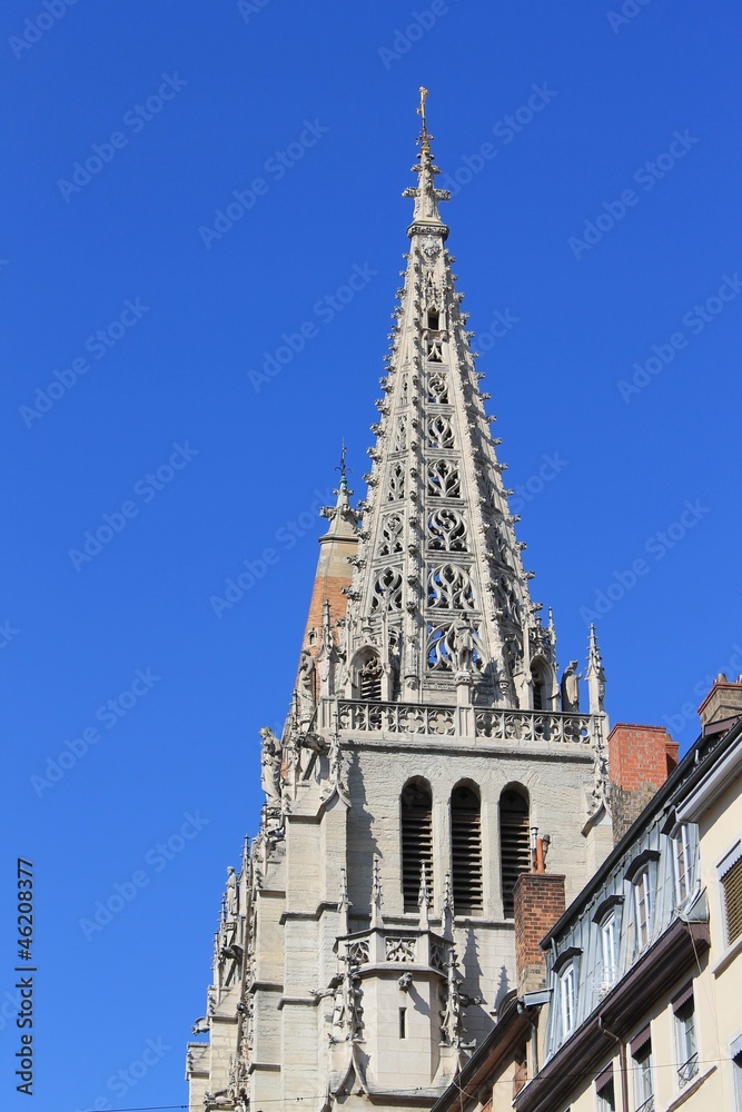 Clocher de L'église Saint Nizier à Lyon Clocher de L'église Saint Nizier à Lyon
