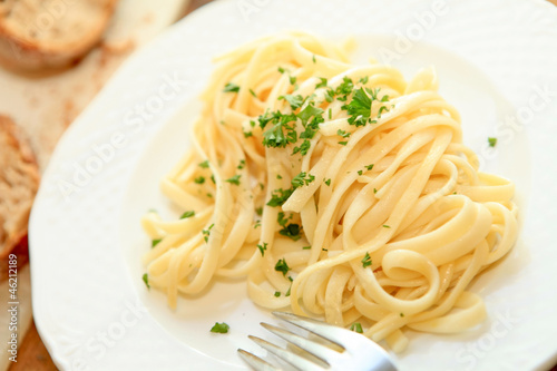 Fototapeta Naklejka Na Ścianę i Meble -  Portion Butternudeln
