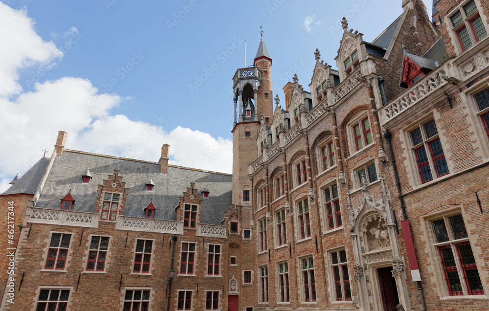 Classic view of Bruges. Belgium. Classic view of Bruges. Belgium.