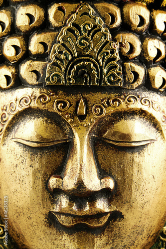 Buddha gold Background