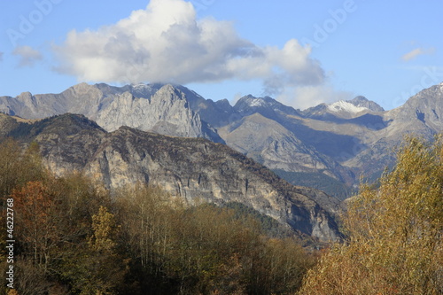 Vista de montaña Foratata, Valle de Tena. Pirineos