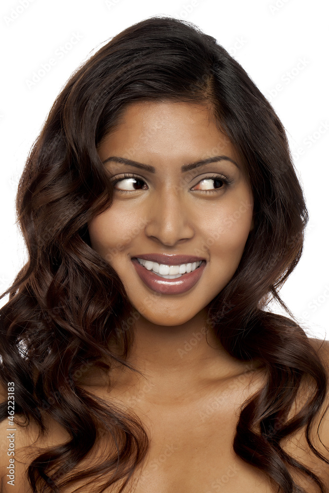 happy indian woman happy indian woman