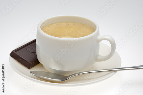 Fototapeta Naklejka Na Ścianę i Meble -  black coffe whith chocolate