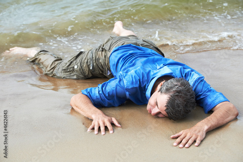 drowned man