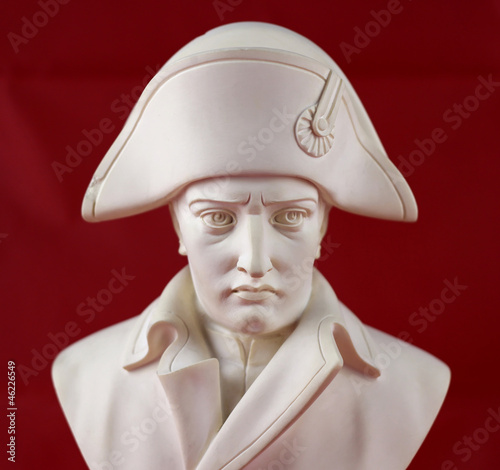 Fotografia Sculpture portrait en albâtre de  Napoléon Bonaparte