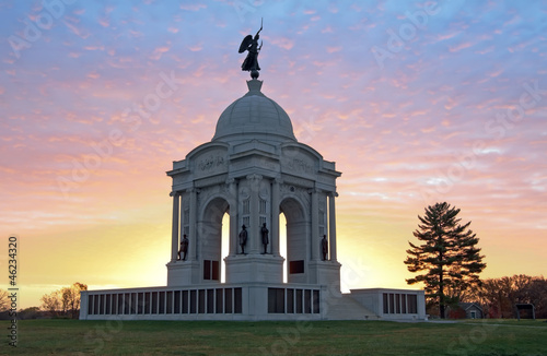 Pennsylvania Monument at Gettysburg Military Park
