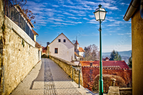 Town of Varazdinske toplice walkway photo