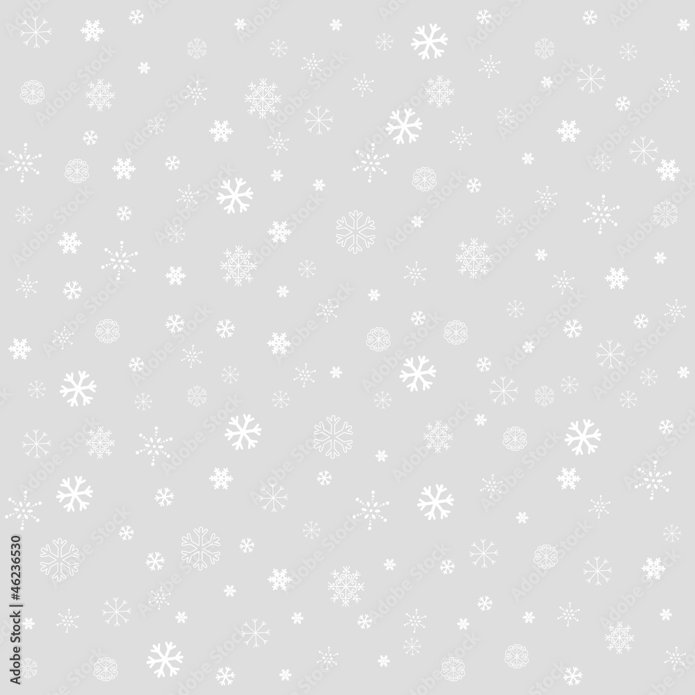 Winter Christmas seamless texture with snowflakes Winter Christmas seamless texture with snowflakes