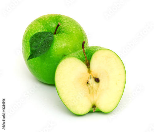 Green apple fruits