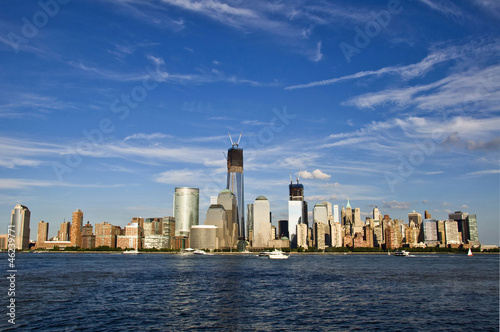 Vue de Manhattan  Freedom tower en construction - New York