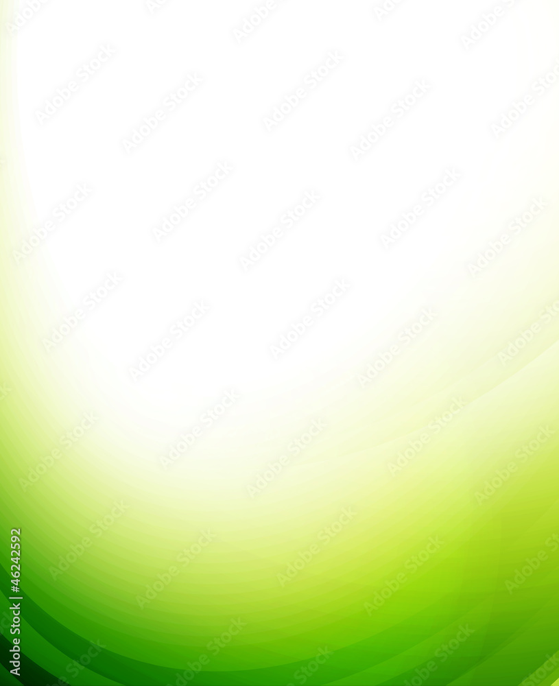 Naklejka premium Green environmental abstract background