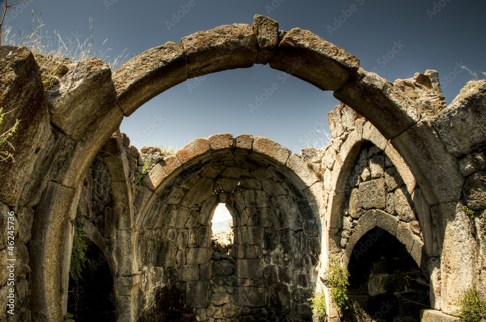 Ruins of Tsakhats Kar Monastery, Armenia