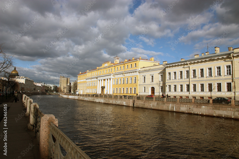 The house in St. Petersburg.