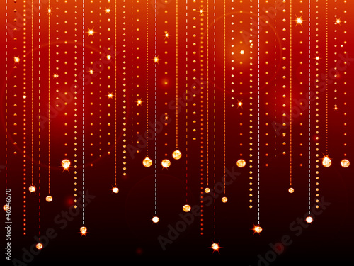 glowing diamond background red