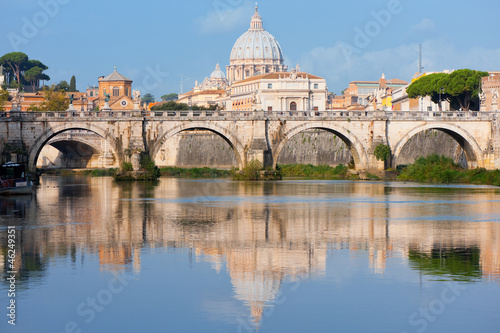 Vatican in the morning