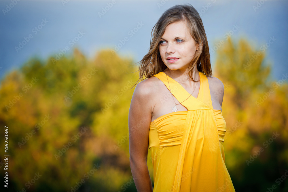 portrait of a fresh and beautiful young fashion model posing out portrait of a fresh and beautiful young fashion model posing out