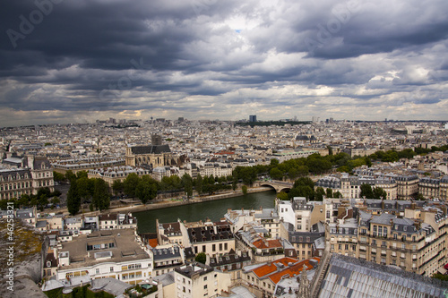 Fototapeta Naklejka Na Ścianę i Meble -  Panorama di Parigi - Francia