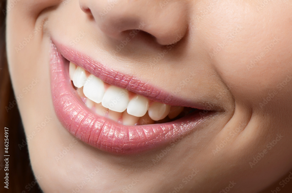 Healthy woman teeth and smile Healthy woman teeth and smile