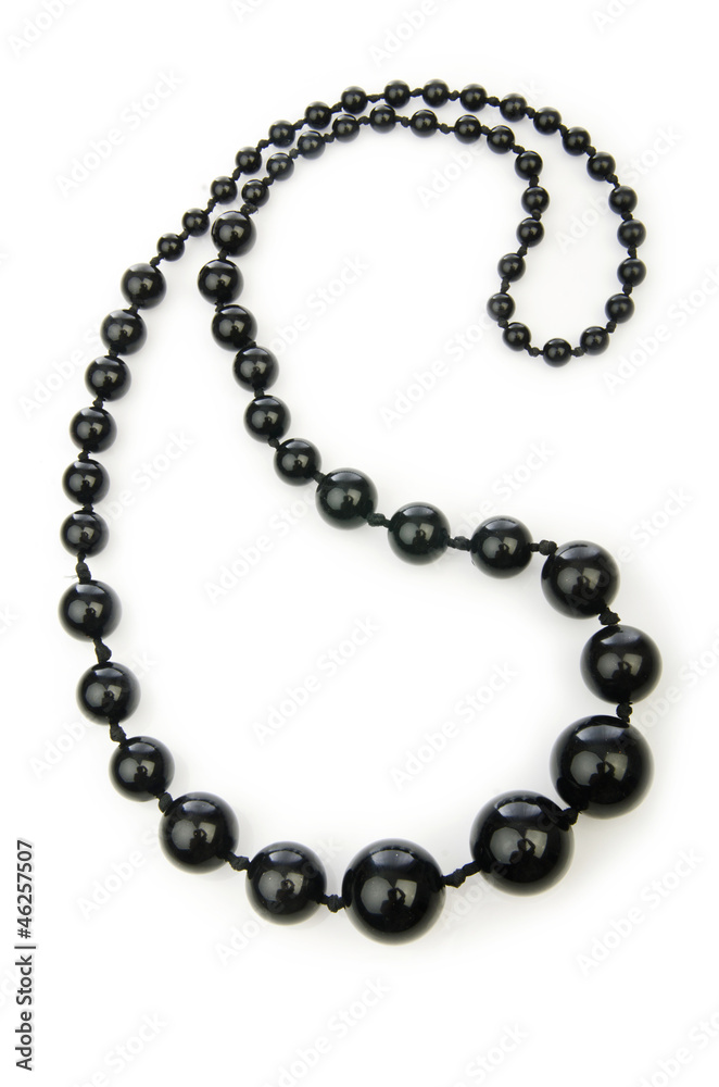 Nice necklase isolated on the white