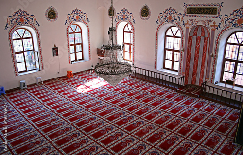Alaybey Mosque in Bozcaada(Tenedos),Turkey photo