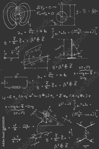 Physics diagrams and formulas