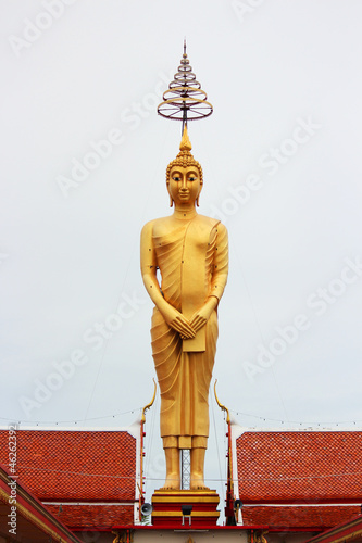Buddha statue in Bangkok  Thailand.
