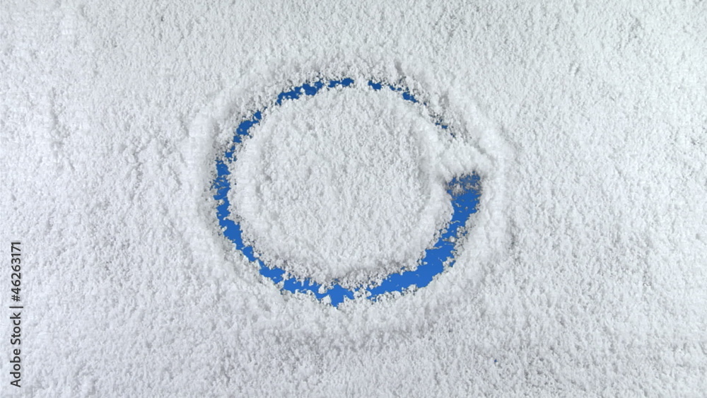 snow smile
