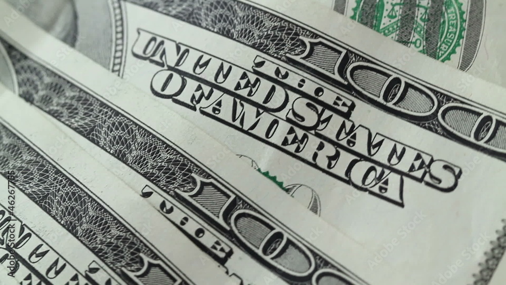 dollar background rotating