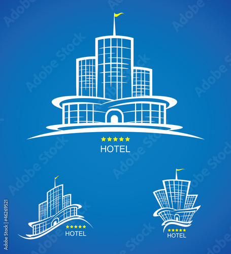 Hotel - vector illustration