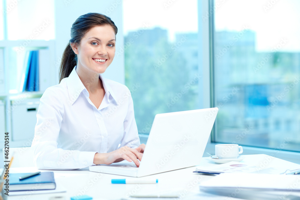 Working in office Working in office