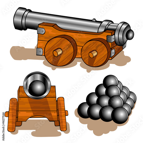 old cannon ball