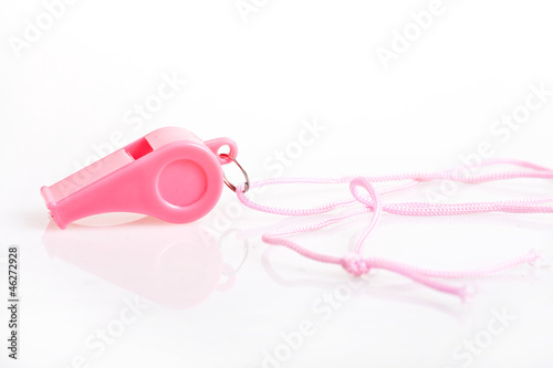 Pink whistle blower