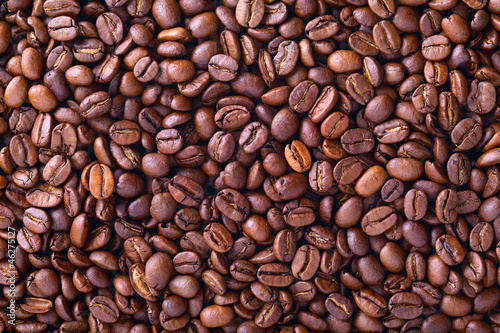 Coffee beans background