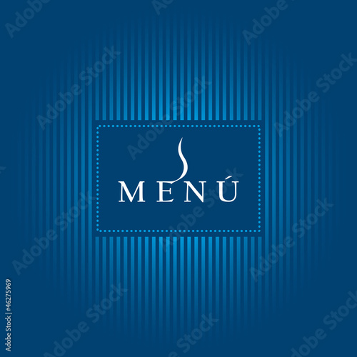 Menù blu