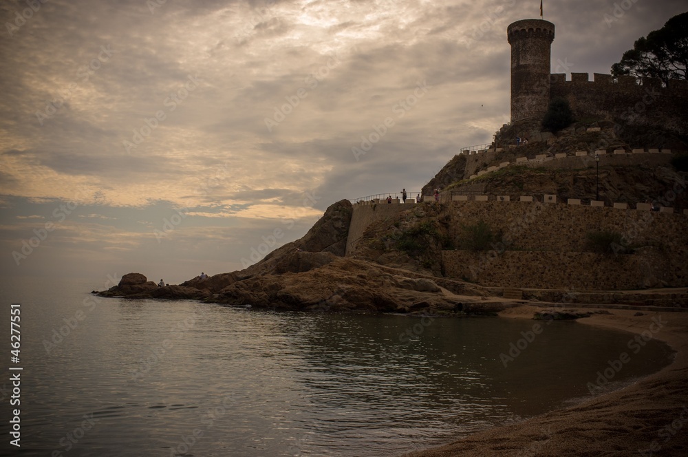 Vila Vella fortress at Tossa de Mar