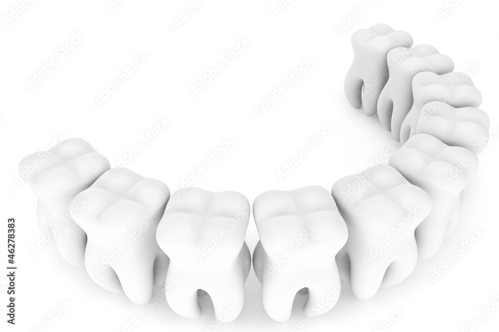 Extreme closeup tooth Extreme closeup tooth