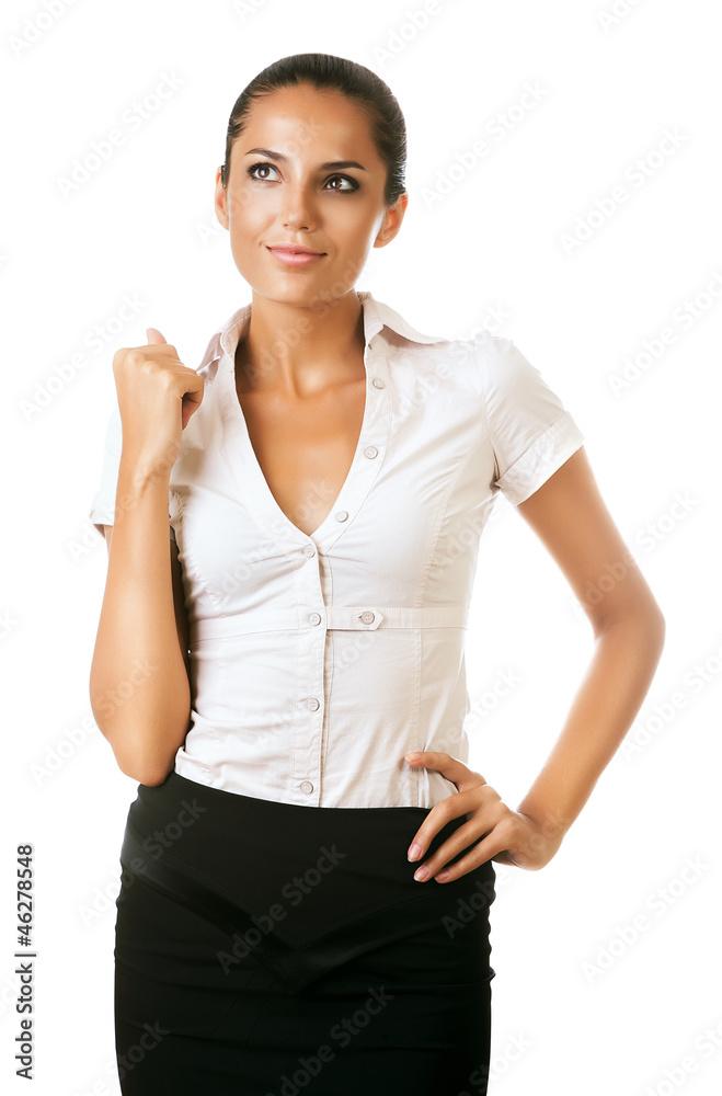 businesswoman dreaming about success businesswoman dreaming about success