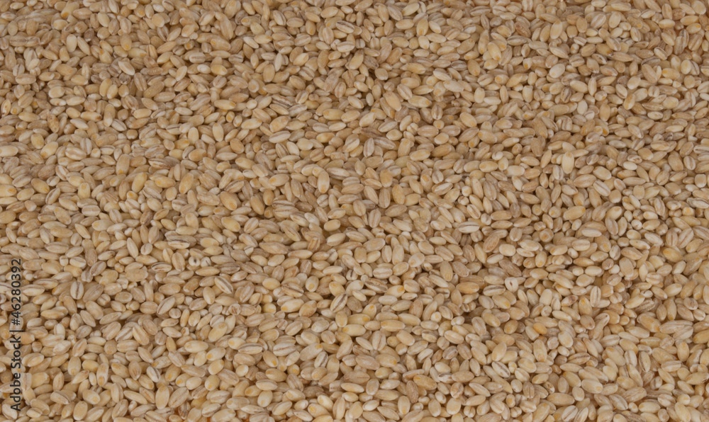 Pearl-barley as texture