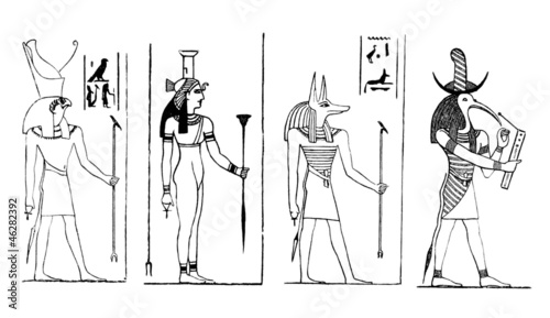 Fotografía Egyptian Gods 3