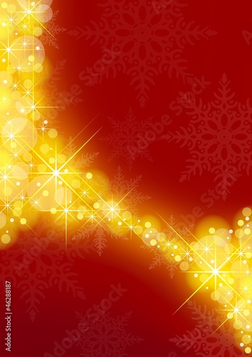 Starry Xmas Background