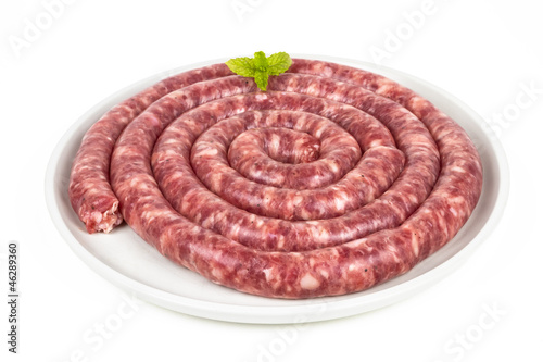 long sausage longaniza photo
