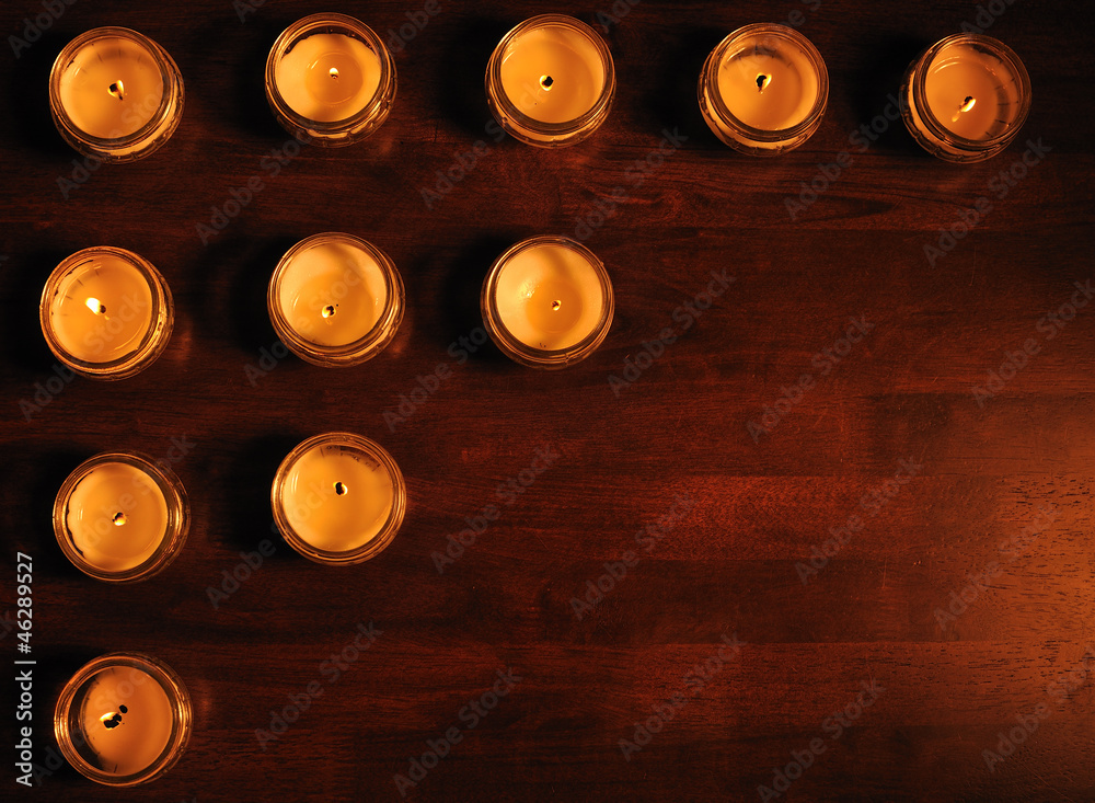 Background of candles. Background of candles.