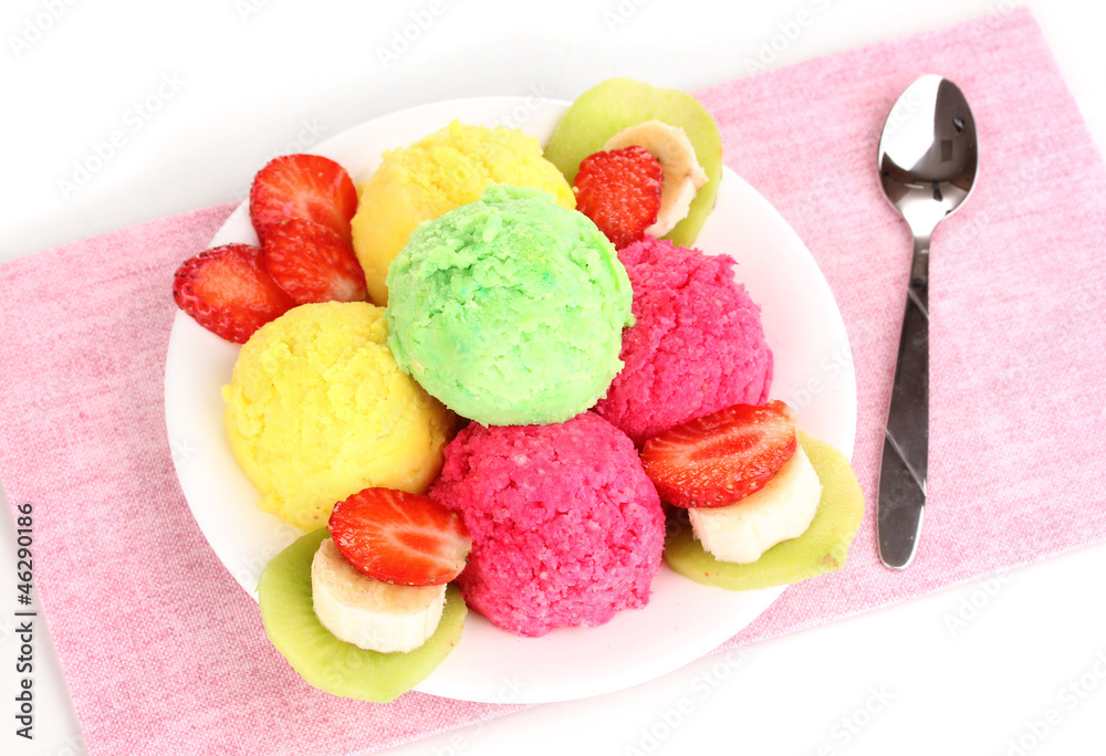 delicious ice cream close-up delicious ice cream close-up