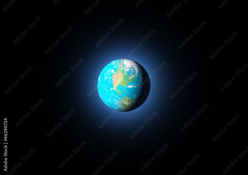 Fototapeta premium Mondo globo America