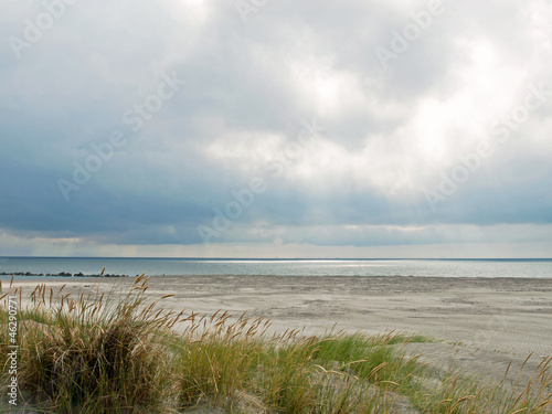 Desolate beach