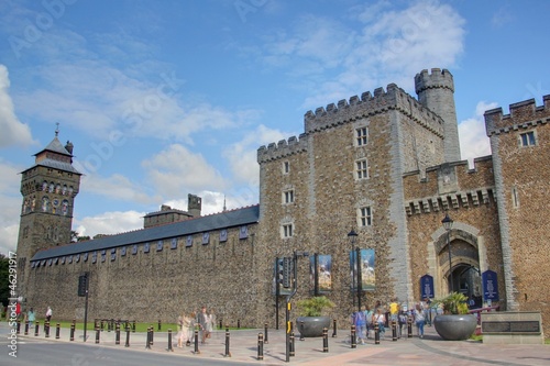 Canvas Print chateau de cardiff