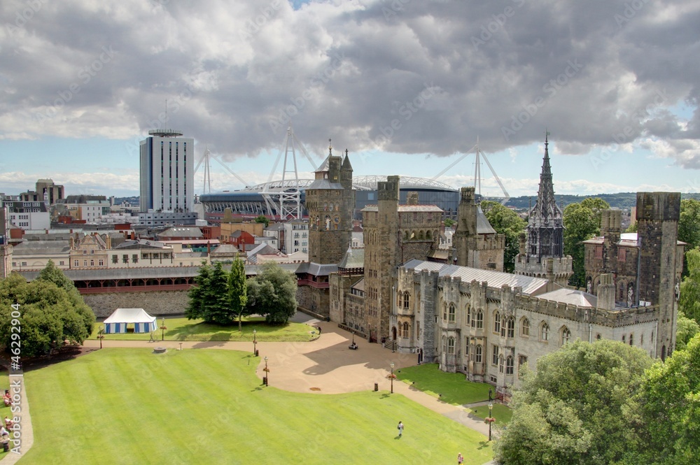 Photography chateau de cardiff