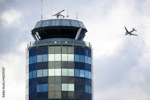 air traffic control tower at vancouver airport